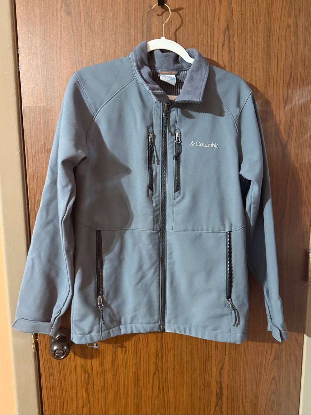 Columbia Men's Slate Blue Softshell Performance Jacket